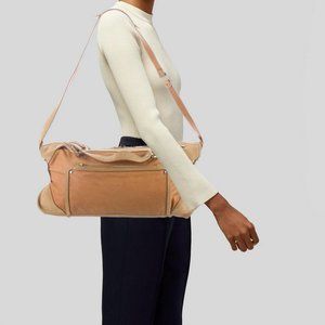 CELINE Leather & Suede Tote Pheobe Philo